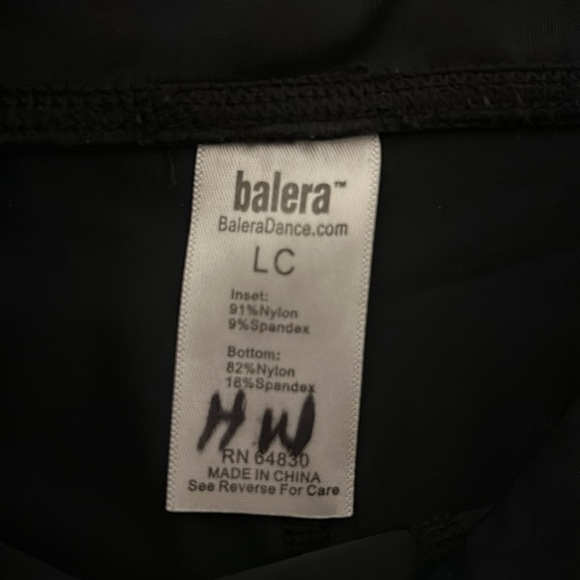 So Pink & White Bra Top with Embellishments & Balera Cropped Leggings Costume - Picture 13 of 17